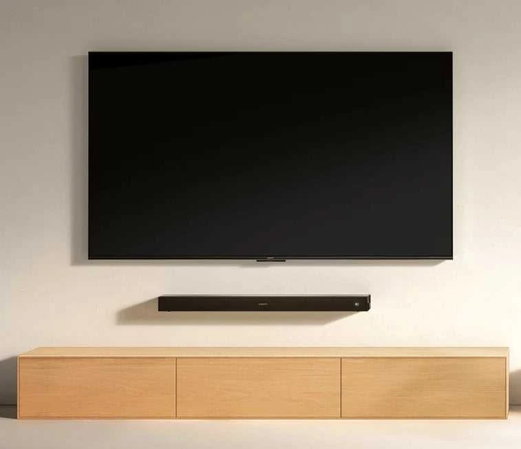 Namų kino sistema Xiaomi | Soundbar | 2.0ch | Bluetooth | Belaidė jungtis | Juodas