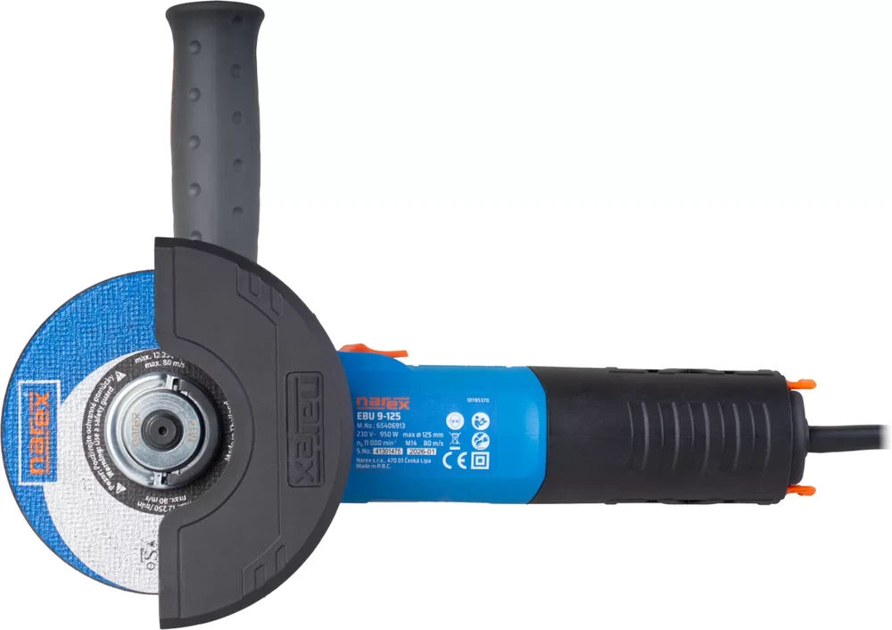Narex Šlifuoklis EBU 9-125 BOX RK + pjovimo diskai (65407014)