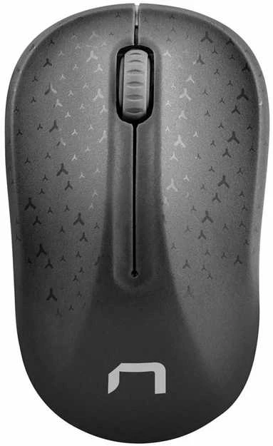 NATEC pelė Toucan optical wireless juodas/pilkas