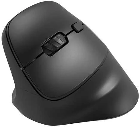 NATEC Vertikali pelė Crake 2 2400DPI wireless Bluetooth 5.0+2.4Ghz left handed juodas