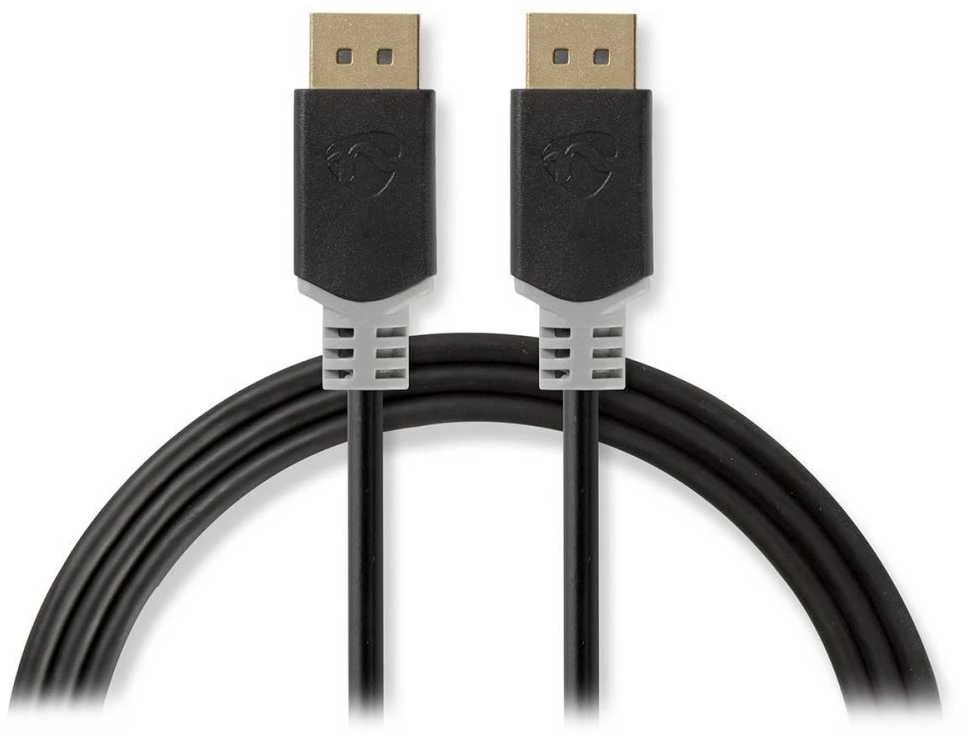 DisplayPort laidas su paauksuotomis jungtimis