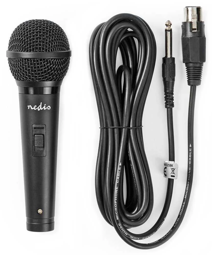 Mikrofonas Nedis MPWD25BK