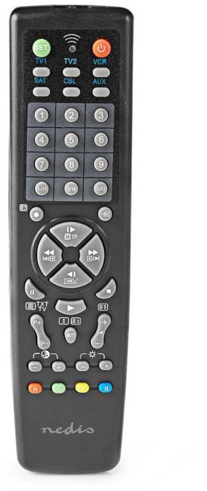 Nedis Nuotolinio valdymo pultas RTV UNIVERSALUS REMOTE CONTROL 10 IN1, LCD televizorius, SAT, DVD, CD, AUDIO