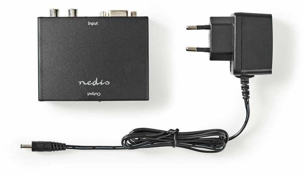 Nedis konverteris Nedis VCON3454AT vaizdo signalo keitiklis Pasyvus vaizdo konverteris