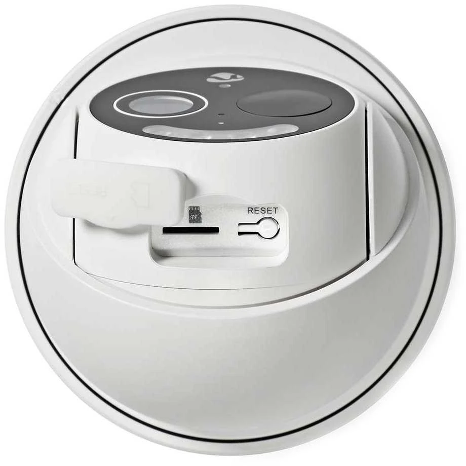 Nedis WIFICBO50WT pramoninė kamera In-ear IP apsaugos kamera Lauke 1920 x 1080 px Lubos