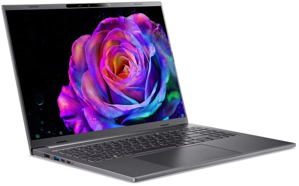 Nešiojamas kompiuteris ACER NTB Aspire 16 AI (A16-A71M-R435), Ryzen AI 7 445, 16" WUXGA, 32 GB, 1 TB SSD, Radeon, W11H, pilkas