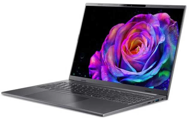 Nešiojamas kompiuteris ACER NTB Aspire 16 AI (A16-52M-78L6), Ultra 7 258V, 16" WUXGA, 32GB, 1TB SSD, Intel Arc 130V, W11H, pilkas