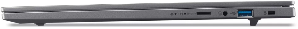 Nešiojamas kompiuteris ACER NTB Aspire 16 AI (A16-A71M-R435), Ryzen AI 7 445, 16" WUXGA, 32 GB, 1 TB SSD, Radeon, W11H, pilkas