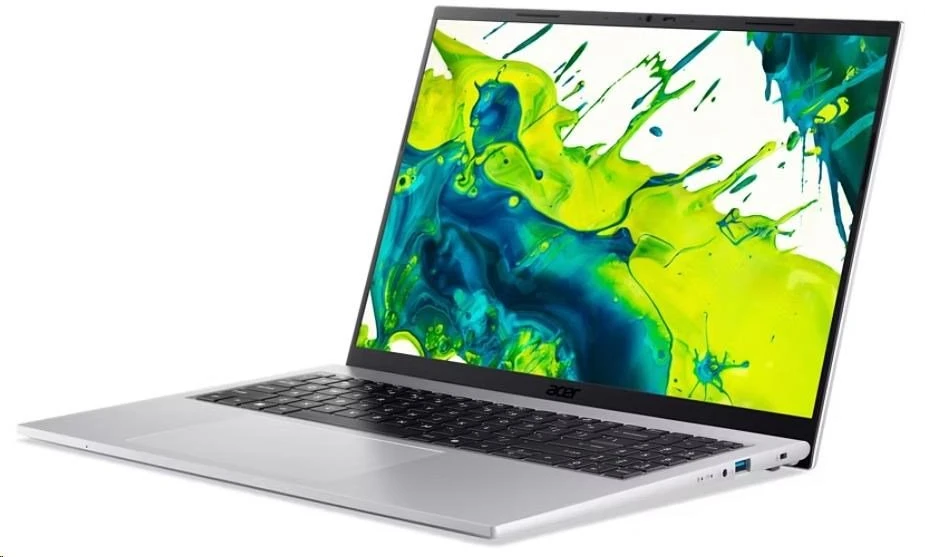 Nešiojamas kompiuteris ACER NTB Aspire Go 16 (AG16-71P-75MQ), Core 7 150U, 16 colių WUXGA, 16 GB, 1 TB SSD, Intel, W11H, sidabrinė