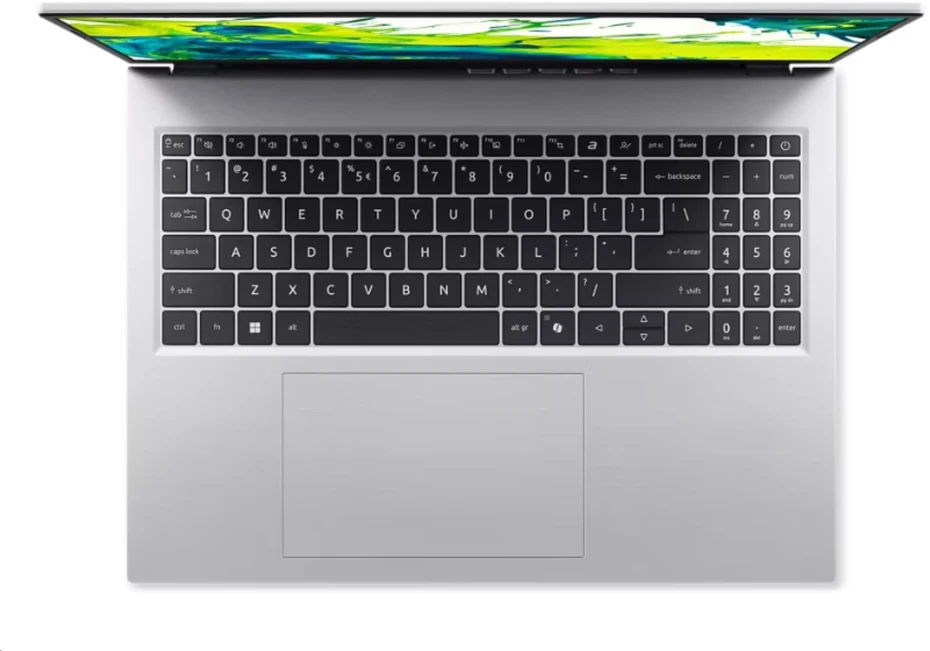 Nešiojamas kompiuteris ACER NTB Aspire Go 16 (AG16-71P-75MQ), Core 7 150U, 16 colių WUXGA, 16 GB, 1 TB SSD, Intel, W11H, sidabrinė