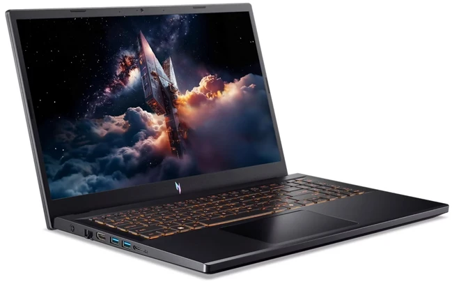 Nešiojamas kompiuteris ACER NTB Nitro V 15 AI (ANV15-42-R5SB),R7-7445HS,15.6"FHD,16GB,1TB SSD,RTX 4050,W11H,Juodas