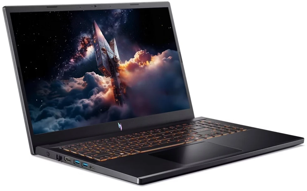 Nešiojamas kompiuteris ACER NTB Nitro V 15 (ANV15-52-91KH), Core 9 270H, 15.6" FHD, 32GB, 1TB SSD, RTX 5060, W11H, juodas