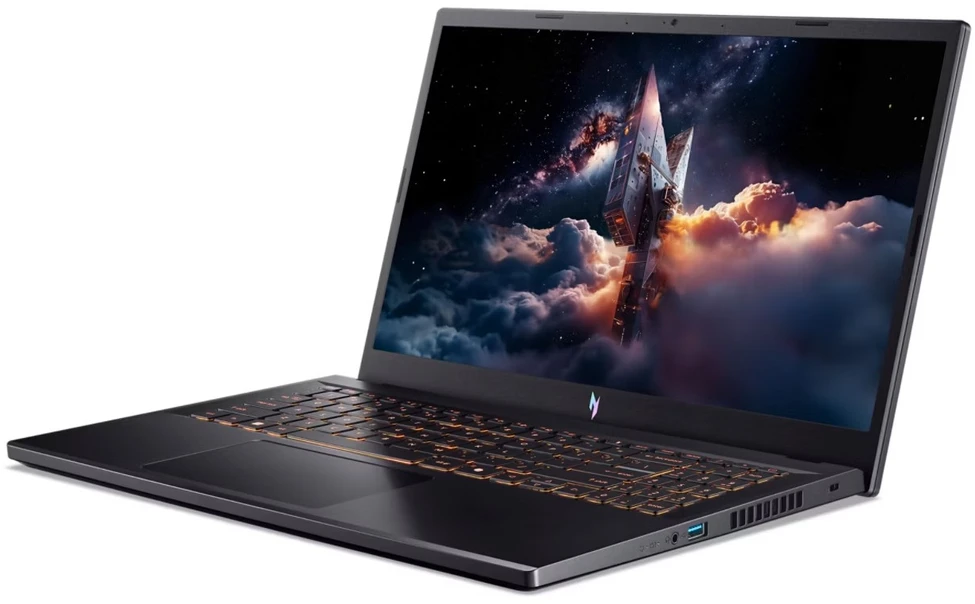 Nešiojamas kompiuteris ACER NTB Nitro V 15 (ANV15-52-91KH), Core 9 270H, 15.6" FHD, 32GB, 1TB SSD, RTX 5060, W11H, juodas