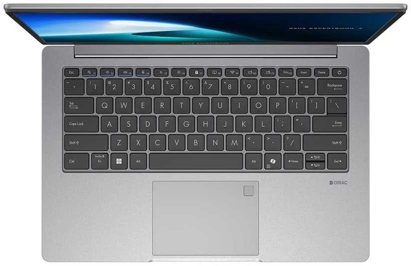 Nešiojamas kompiuteris ASUS NTB ExpertBook P1 (P1403CVA-S6C38512X), Core 3 100U, 14 colių 1920 x 1080, 8 GB, 512 GB SSD, UHD, W11 Pro, pilkas