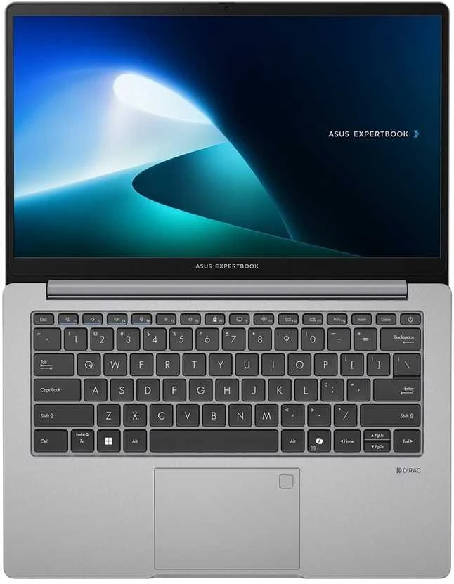 Nešiojamas kompiuteris ASUS NTB ExpertBook P1 (P1403CVA-S6C38512X), Core 3 100U, 14 colių 1920 x 1080, 8 GB, 512 GB SSD, UHD, W11 Pro, pilkas