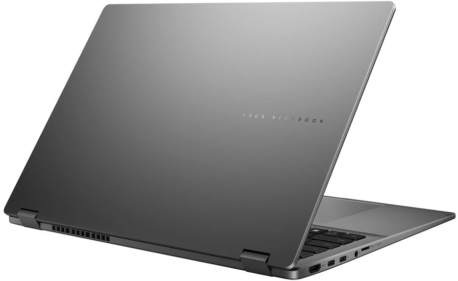 Nešiojamas kompiuteris ASUS NTB Vivobook 16 Flip (TP3607SA-OLED118W), Ultra 7 258V, 16", 1920 x 1200, 32 GB, 1 TB SSD, Intel Arc, W11 Pro, pilkas