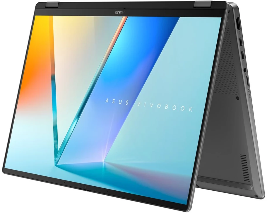 Nešiojamas kompiuteris ASUS NTB Vivobook 16 Flip (TP3607SA-OLED118W), Ultra 7 258V, 16", 1920 x 1200, 32 GB, 1 TB SSD, Intel Arc, W11 Pro, pilkas