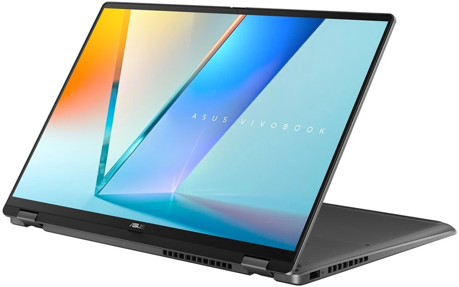 Nešiojamas kompiuteris ASUS NTB Vivobook 16 Flip (TP3607SA-OLED118W), Ultra 7 258V, 16", 1920 x 1200, 32 GB, 1 TB SSD, Intel Arc, W11 Pro, pilkas