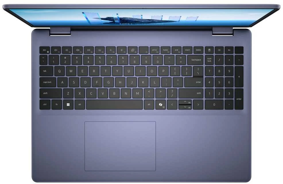 Nešiojamas kompiuteris DELL NTB 16 DC16251/C7-150U/32GB/1TSSD/16" FHD+ /Integruotas/FgrPr/3 Cells/65W/WLAN/Apšvietimas Kb/W11 Pro/3Y PS NBD