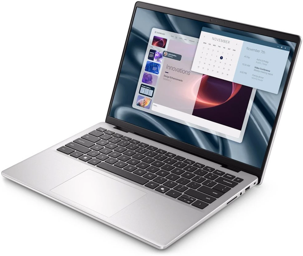 Nešiojamas kompiuteris Dell NTB Pro 14 Essential PV14255/AMD AI5 330/16GB/512SSD/14" FHD+/AMD Radeon/65W/WLAN/Backlit Kb/W11P/3Y PS NBD