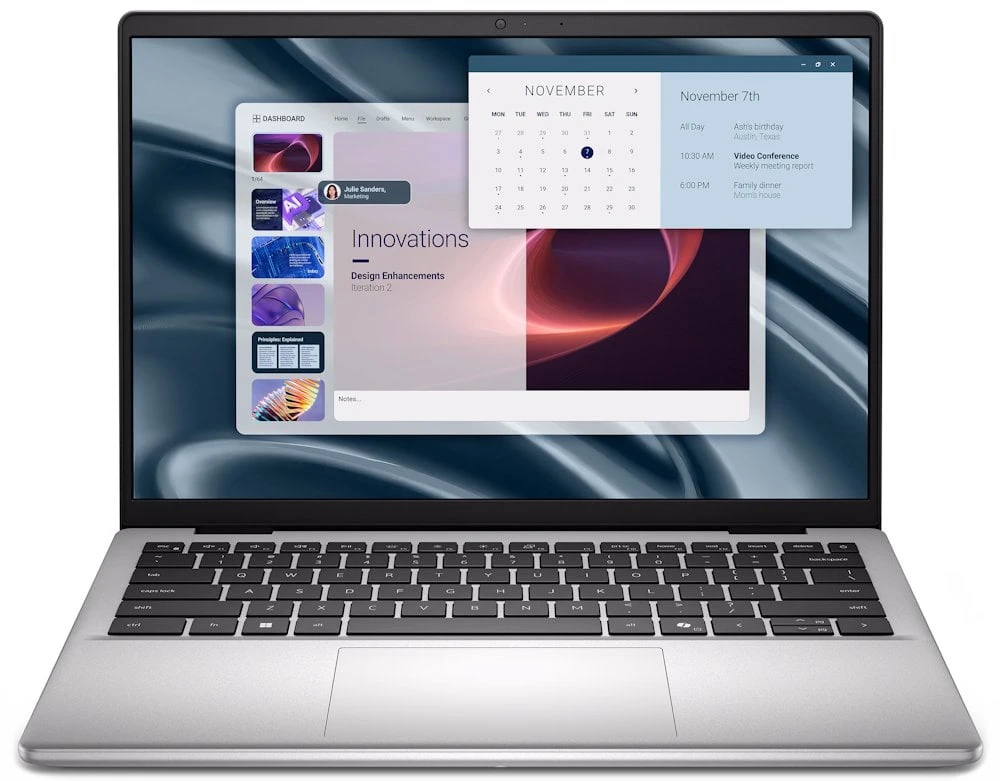Nešiojamas kompiuteris Dell NTB Pro 14 Essential PV14255/AMD AI5 330/16GB/512SSD/14" FHD+/AMD Radeon/65W/WLAN/Backlit Kb/W11P/3Y PS NBD