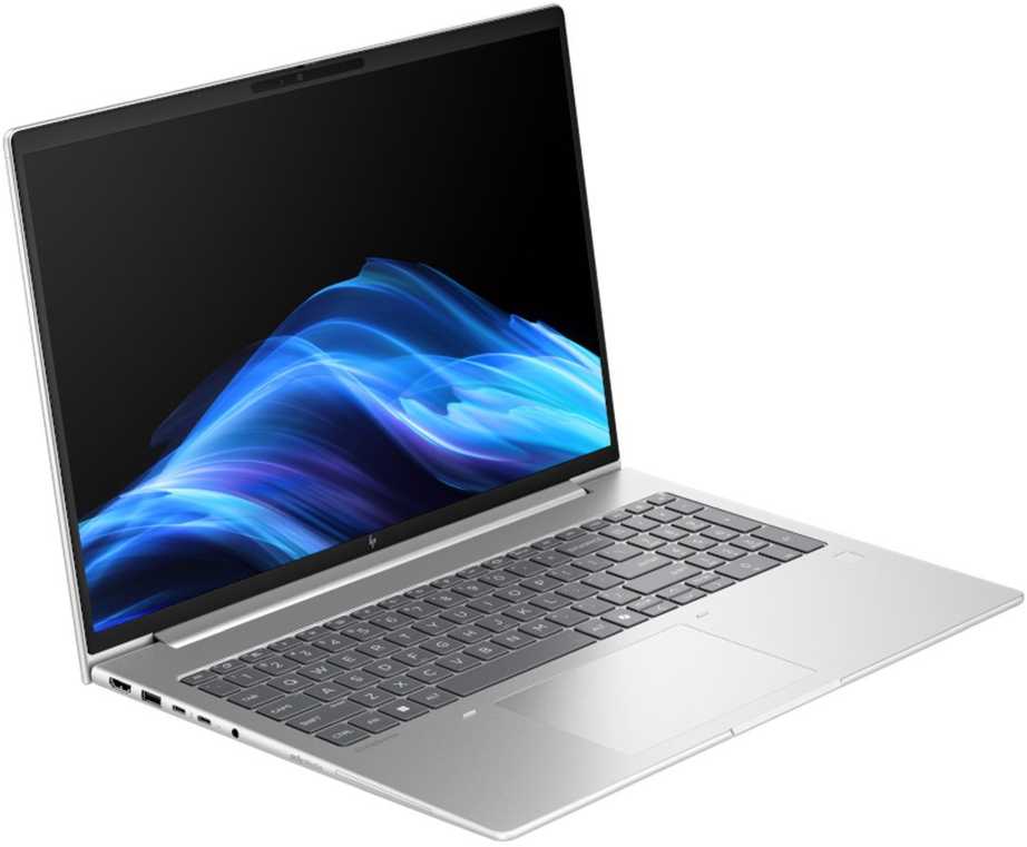 Nešiojamas kompiuteris Hewlett Packard (HP) HP NTB EliteBook 6 G1a 16" R5-220 WUXGA 300FHD, 1x16GB, 512GB, WiFi7, BT, FpS, klaviatūra su foniniu apšvietimu, Win11Pro, 3y onsite