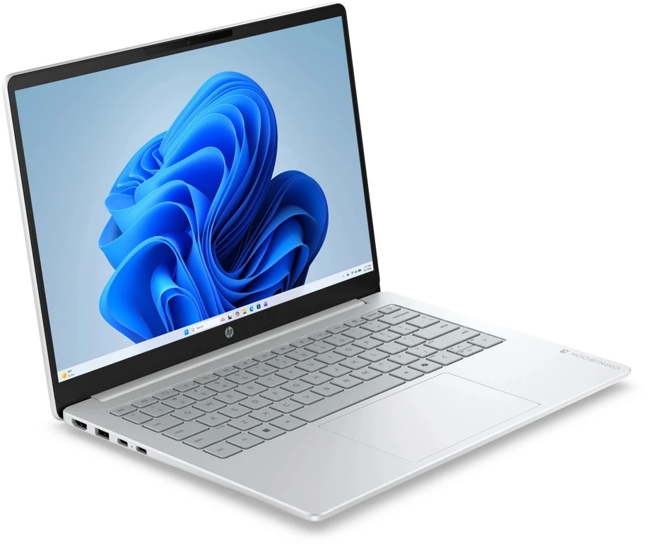 Nešiojamas kompiuteris Hewlett Packard (HP) NTB HP OmniBook 3 14-hy0000ncx,Ryzen 5 40 (4C),14.0" 2K,8GB LPDDR5,512GB SSD,Win11,2Y