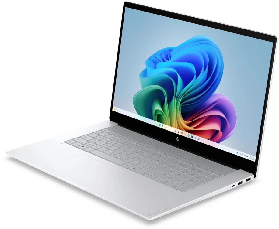 Nešiojamas kompiuteris Hewlett Packard (HP) nešiojamasis kompiuteris HP OmniBook X NG AI PC 17-de0072ncx, Ultra 5 325 (8C) 47 NPU TOPs, 47 TOPS, liečiamas ekranas/17.3" FHD, 24GB, 512GB SSD, Win11 Pro, 2 metų garantija