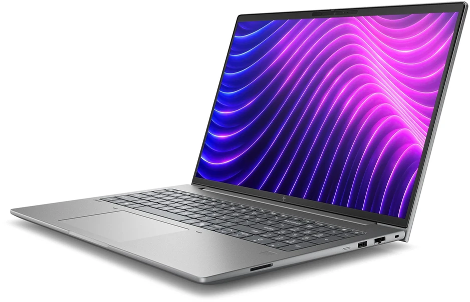 Nešiojamas kompiuteris Hewlett Packard (HP) HP NTB Zbook X G2i 16 U7 356H, RTX PRO 2000/8GB, 2.5K, 32GB, 1TB G5, WiFi7+BT6, FPS, KBD su foniniu apšvietimu, Win11Pro, 3y. instaliacijos laikas vietoje