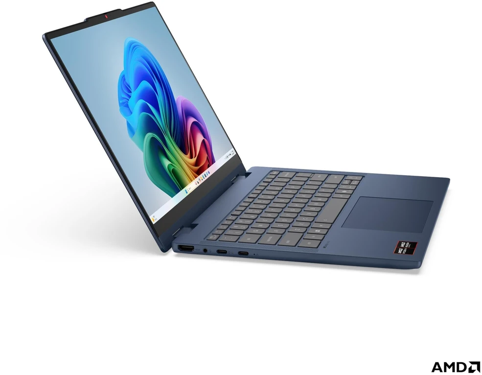 Nešiojamas kompiuteris Lenovo IdeaPad 5 2-in-1 14HP11 kosminės mėlynos spalvos (83UJ000XCK)