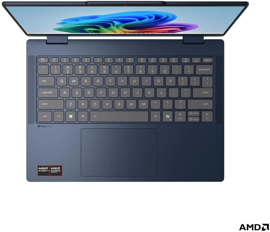 Nešiojamas kompiuteris Lenovo IdeaPad 5 2-in-1 14HP11 kosminės mėlynos spalvos (83UJ000XCK)