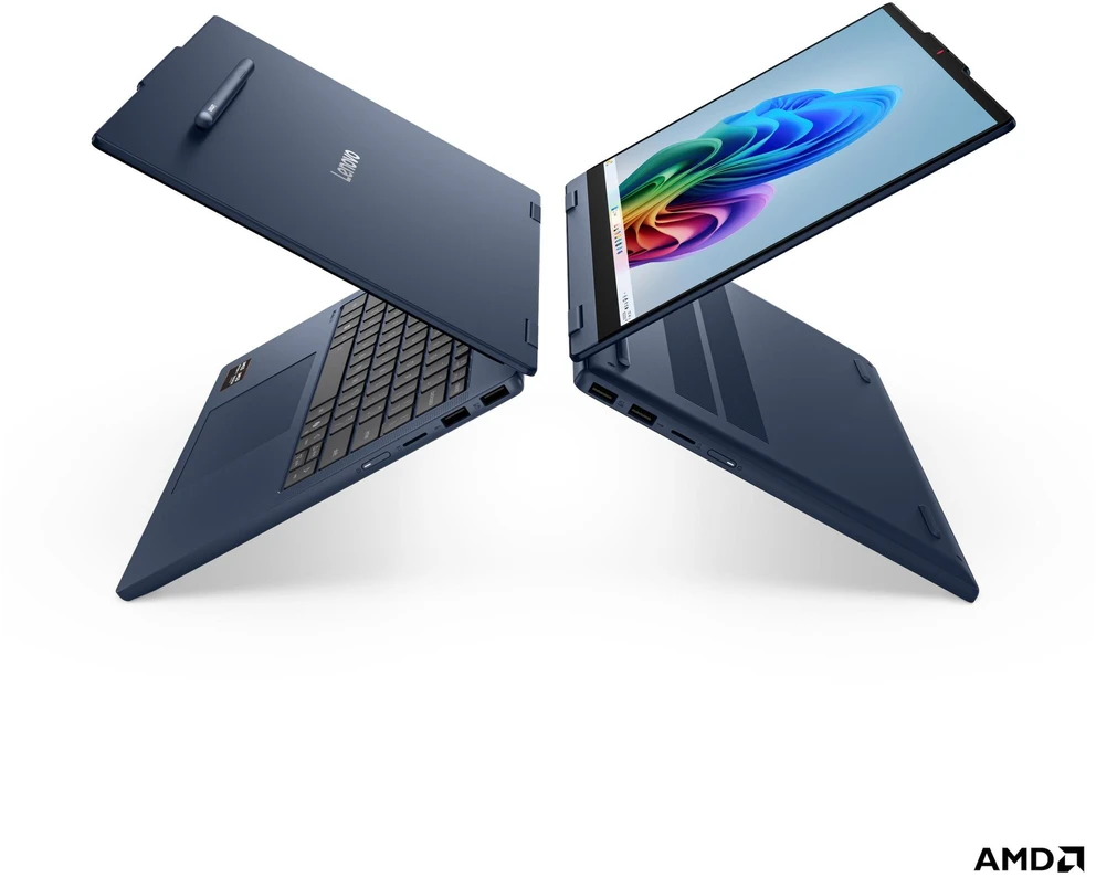 Nešiojamas kompiuteris Lenovo IdeaPad 5 2-in-1 14HP11 kosminės mėlynos spalvos (83UJ000XCK)