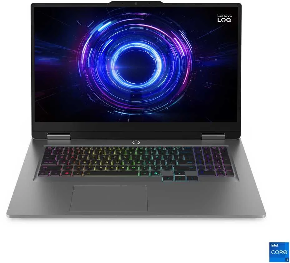 Nešiojamas kompiuteris Lenovo LOQ 17IRX10 Luna Pilkas (83JH0035CK)