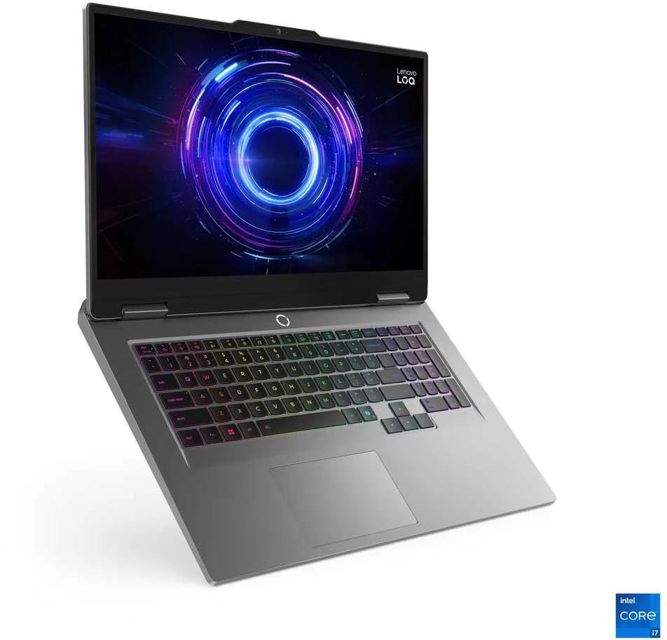 Nešiojamas kompiuteris Lenovo LOQ 17IRX10 Luna Pilkas (83JH0035CK)