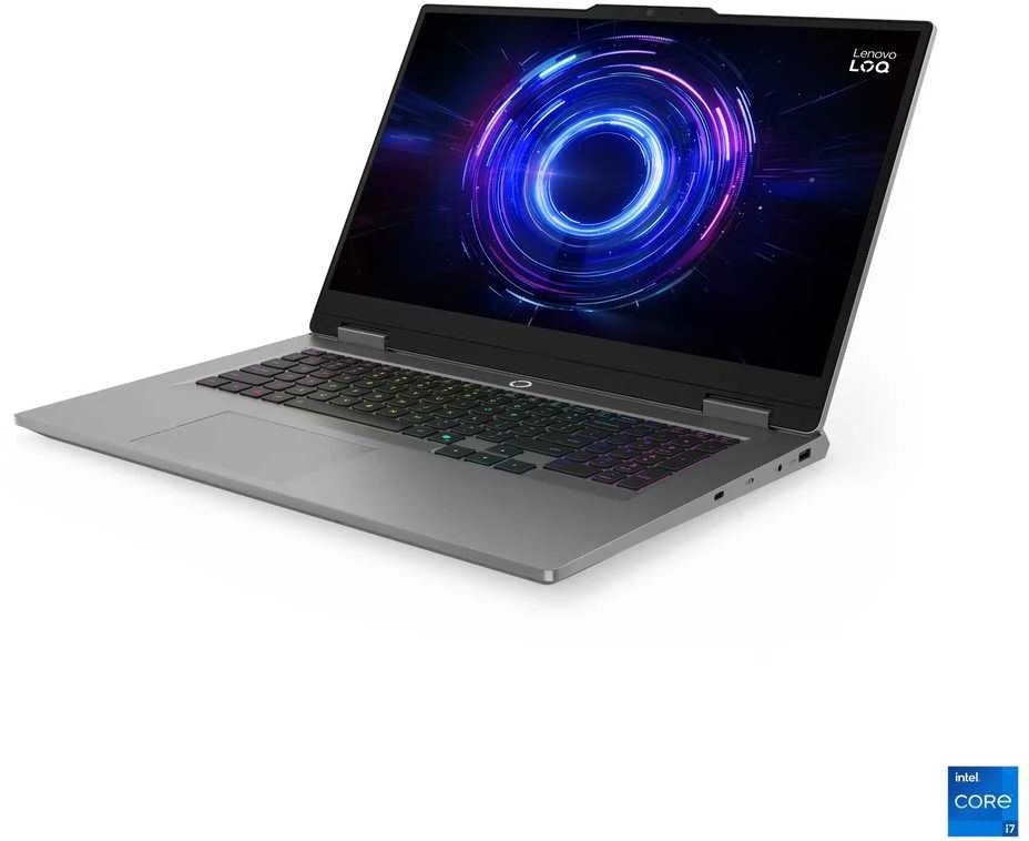 Nešiojamas kompiuteris Lenovo LOQ 17IRX10 Luna Pilkas (83JH0035CK)