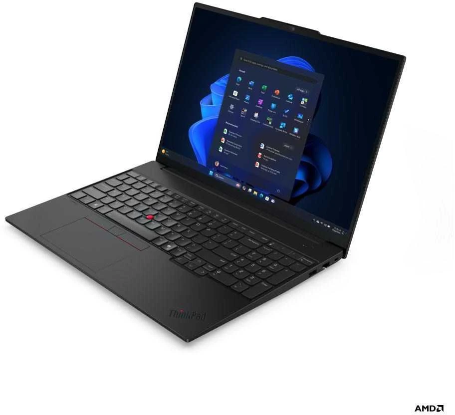 Nešiojamas kompiuteris Lenovo ThinkPad E16 G3 AMD | 16" IPS WUXGA | Ryzen 5 230 | 16 GB DDR5 | SSD 512 | Windows 11 Home