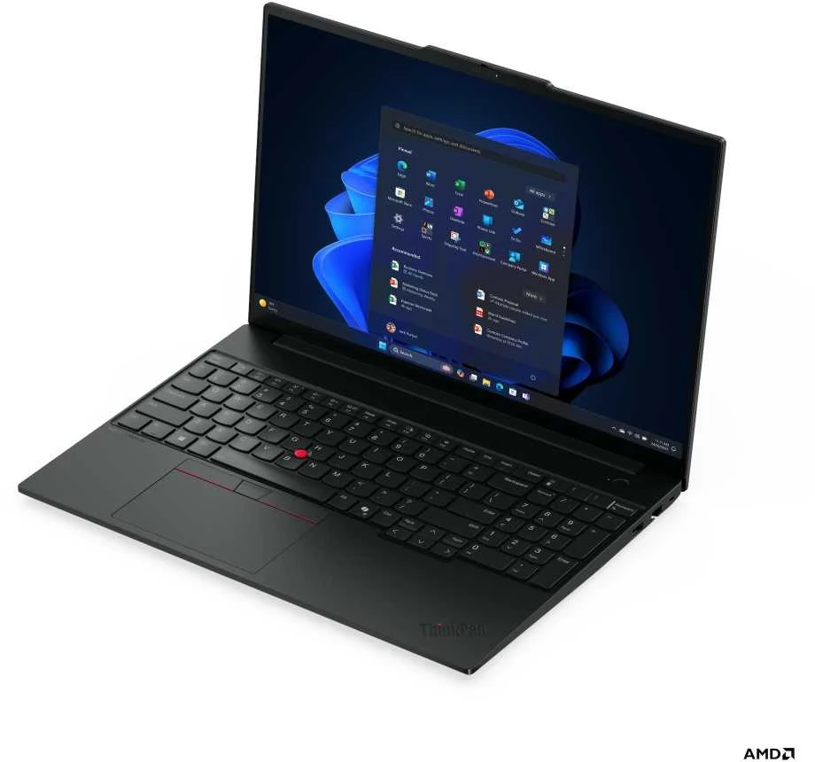 Nešiojamas kompiuteris Lenovo ThinkPad E16 G3 AMD | 16" IPS WUXGA | Ryzen 7 250 | 16 GB DDR5 | SSD 512 GB | Windows 11 Pro