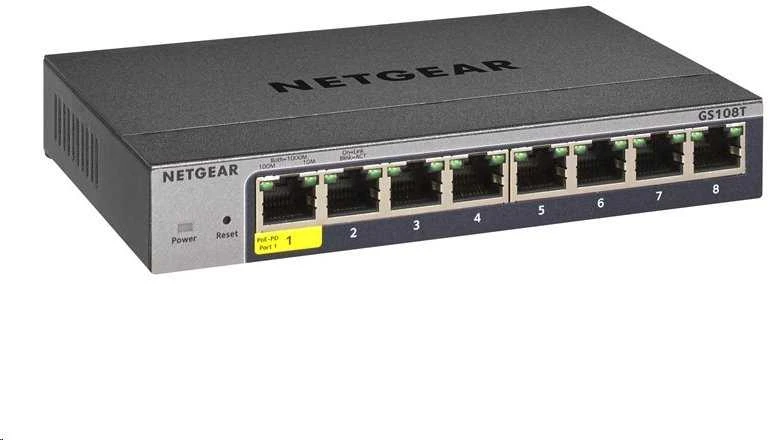 NETGEAR 8 prievadų Gigabit Ethernet Smart Managed Pro jungiklis