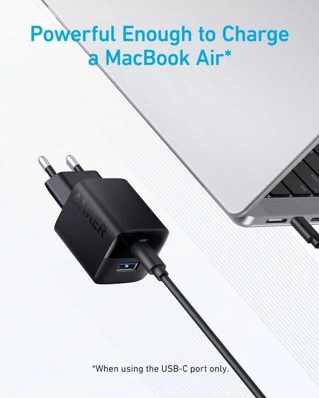 "Anker" įkroviklis 323 33W 1x USB-A 1x USB-C