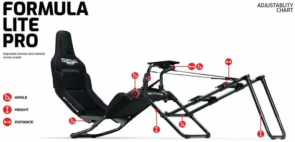 „Next Level Racing Formula LITE Pro“ kabina