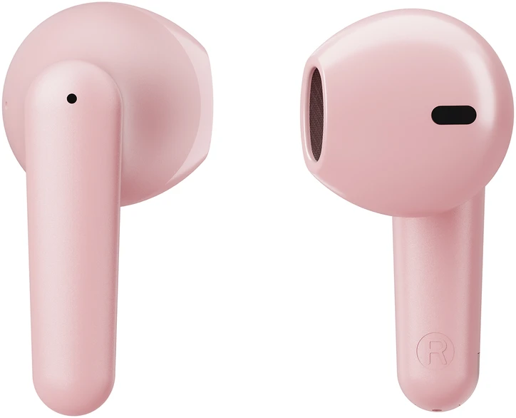 Niceboy Beans 4 POP rožinės ausinės iš arti