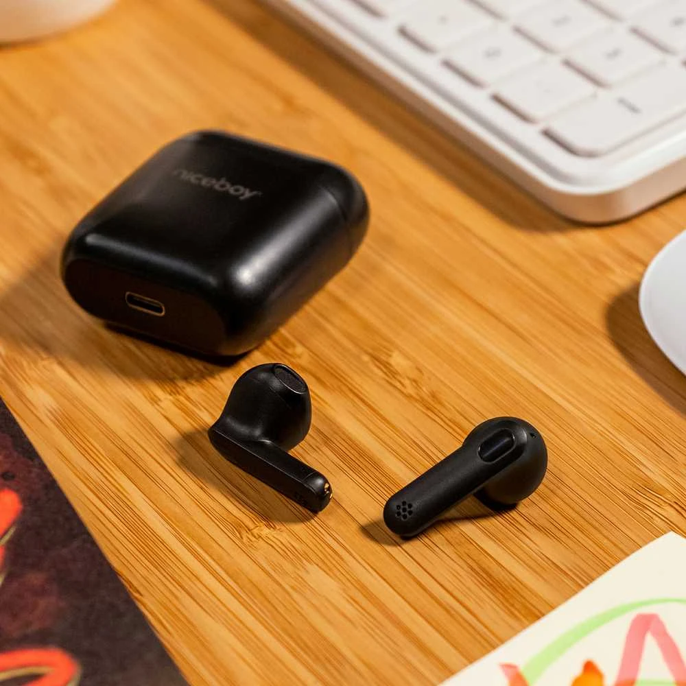 Ausinės Niceboy Hive Beans Bluetooth Belaidės Earbuds