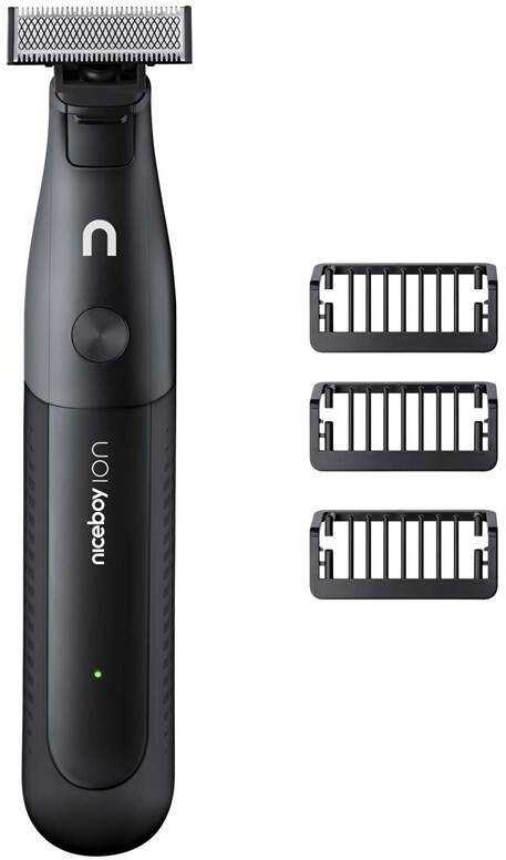 Kirptuvas Niceboy ION AirBlade Barzdaskutė Kirptuvas do Brody Ciała 1 mm 3 mm 5 mm 90 minut