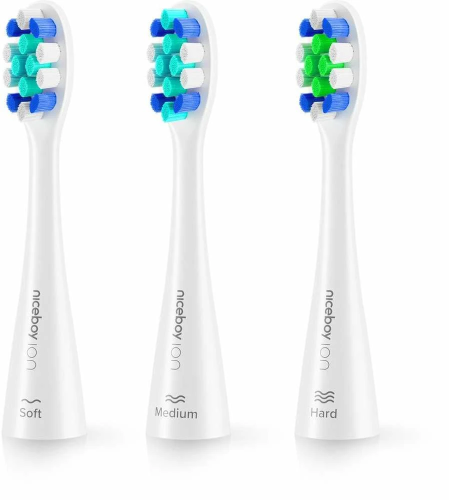 Niceboy ION Sonic Lite keičiamos galvutės (Soft, Medium, Hard)