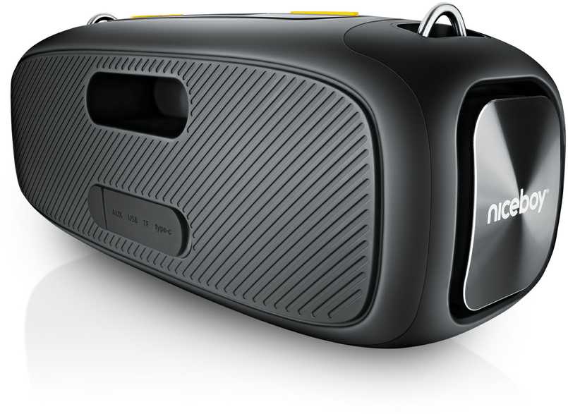 Garsiakalbis Niceboy NICEBOY Raze Zeus - Mobilny Garsiakalbis 65W 65W, Bateria 12h, Odporność IPX6