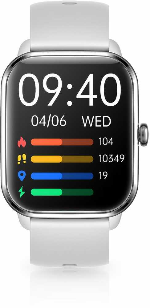 Išmanusis laikrodis Niceboy Watch 3 Arctic Sidabrinis
