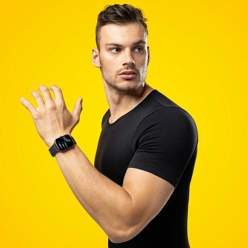 Išmanusis laikrodis Niceboy Lite 3, Juodos spalvos