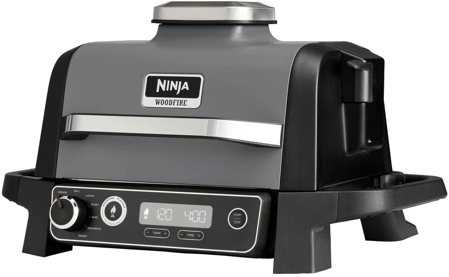 Ninja Kitchen Woodfire™ Lauko grilis/kepsninė