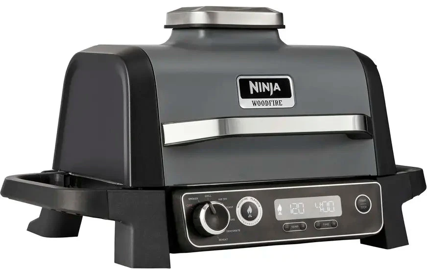 Ninja Kitchen Woodfire™ Lauko grilis/kepsninė