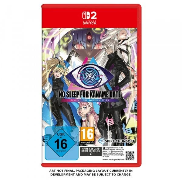„No Sleep For Kaname Date“ iš AI: „Somnium Files“: „Aiba Edition“ – „Nintendo Switch 2“